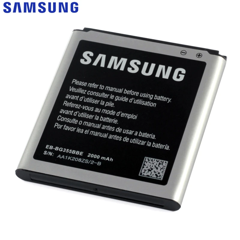 Сменный аккумулятор samsung для Galaxy Core 2 G355H G3558 G3556D G355 G3559 SM-G3556D EB-BG355BBE с NFC 2000 мАч