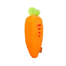 1 шт. милый пенал в форме моркови плюшевый стационарный чехол для карандашей подставка для ручек для студентов Новинка A30