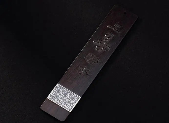 

S925 925 silver bookmark ebony propitious cloud