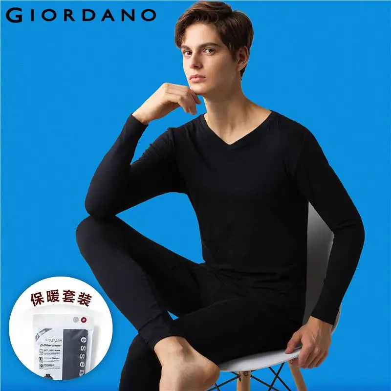 Buy Giordano Men Vneck Long Johns Sous Vetement Homme