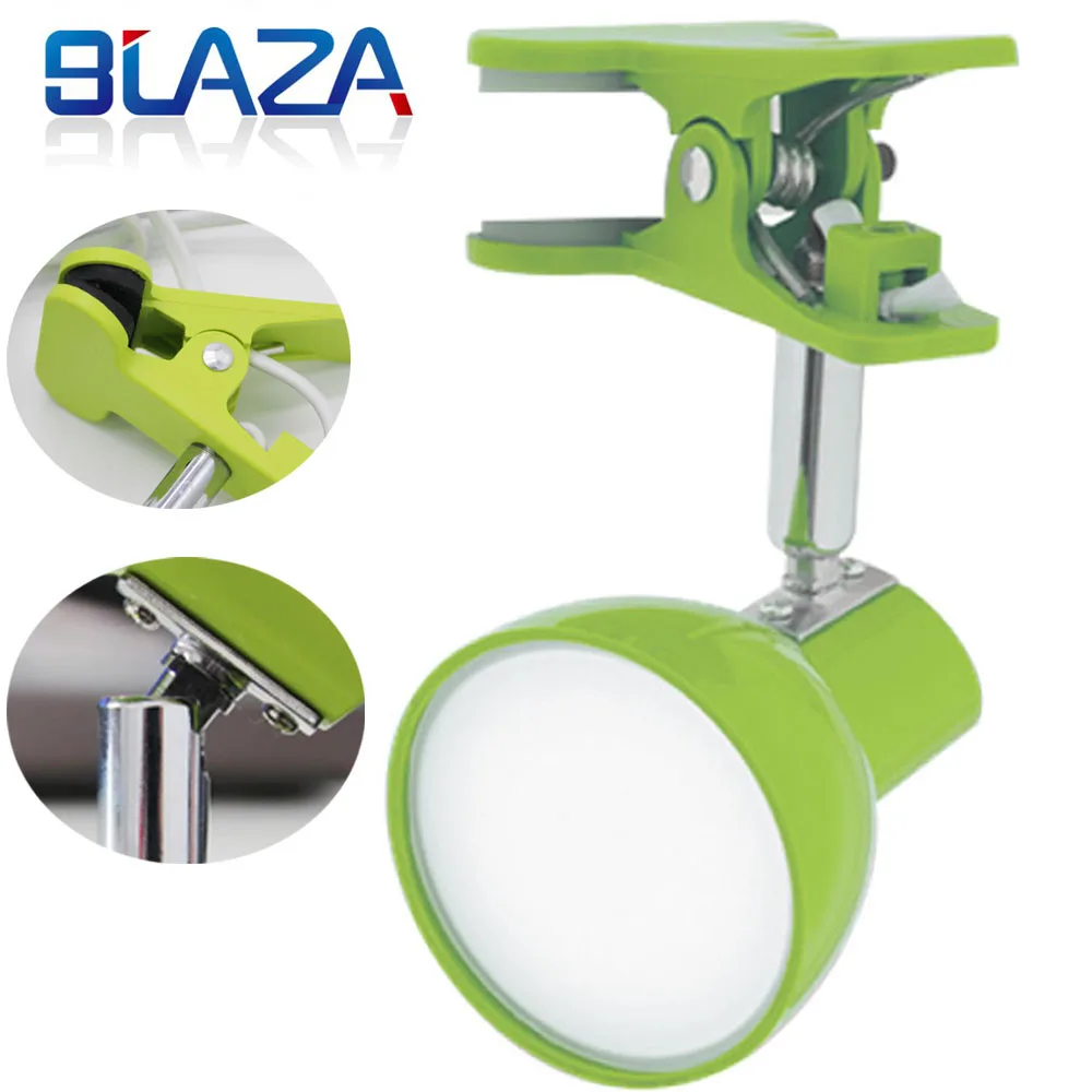 

USB Table Lamp with Clip Bed Ofiice Booking Reading Lamp with Clamp Mini Design Warm Table Light