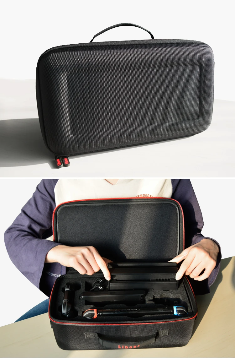 BN36_10 Liboer Nintend Switch Case Hard Full Carry Case for Nintendo Switch Accessories Big Capacity Nintend Switch Bag Nintendo-switch
