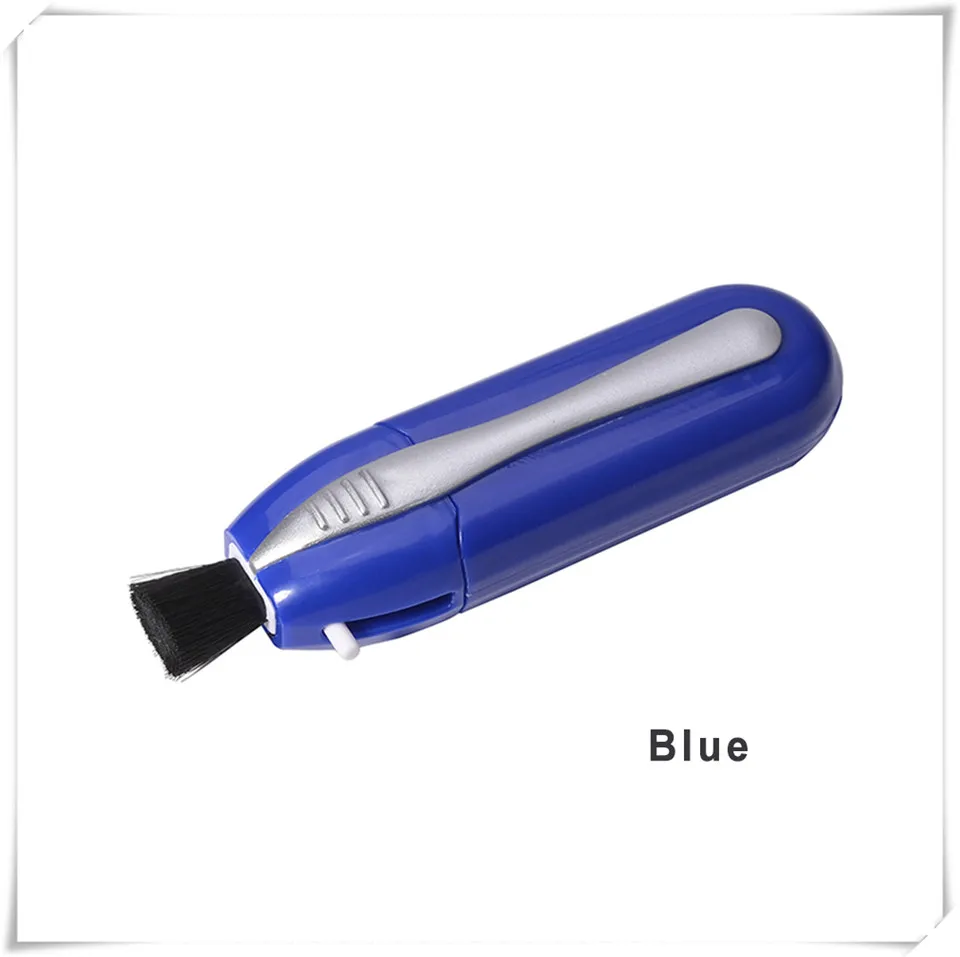 Glasses cleaning brush E Blue