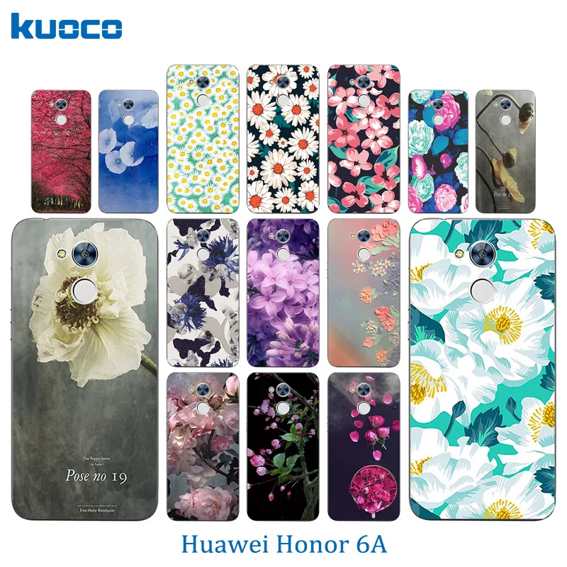 Чехол для телефона 5 0 дюйма Huawei Honor 6A задняя крышка 6 A полная защита прозрачный