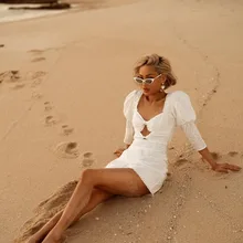 Белое кружевное цветочное кружевное тонкое платье с тонкими рукавами, классное элегантное мини-платье, сексуальные вечерние облегающие платья,, женское платье+ костюм