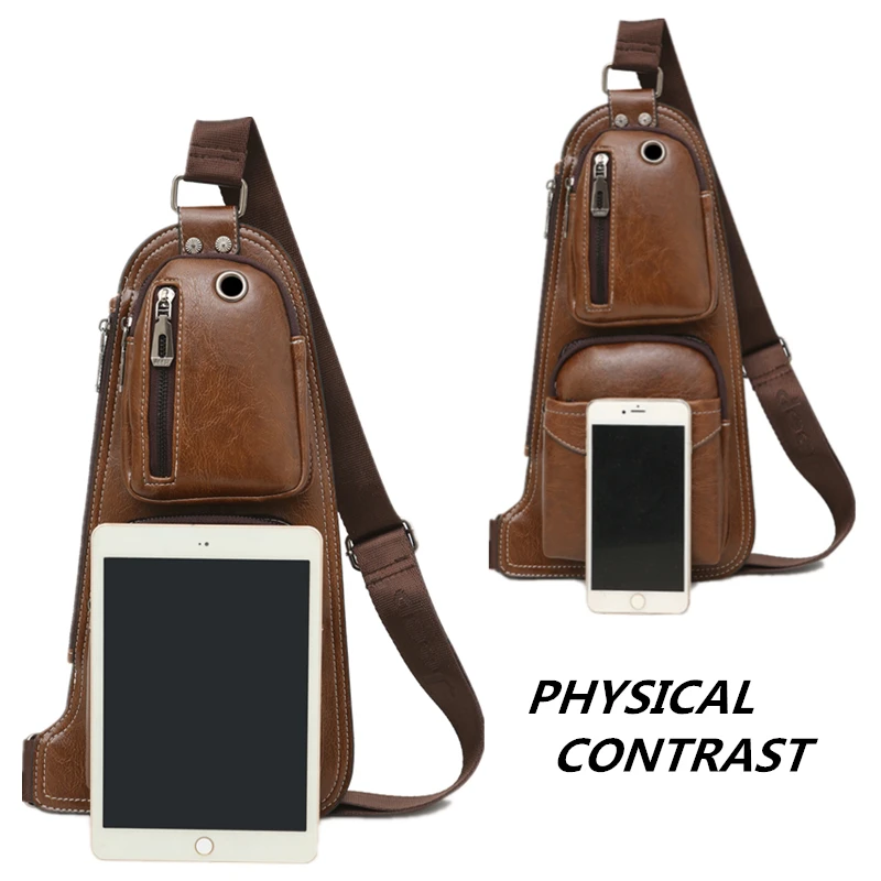 جيب العلامة التجارية الجديدة الرجال حقيبة ساع الساخن Crossbody حقيبة كتف الشهيرة الرجل حمالة جلدية حقيبة صدر للرجال الأزياء عارضة 6196 جيب العلامة التجارية الجديدة الرجال حقيبة ساع الساخن Crossbody حقيبة كتف الشهيرة الرجل حمالة جلدية حقيبة صدر للرجال الأزياء عارضة 6196