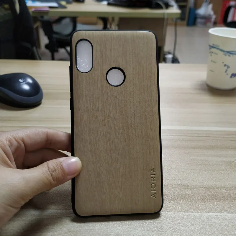 Чехол с деревянным дизайном для Xiaomi Redmi Note 5 мягкие силиконовые чехлы из ТПУ и