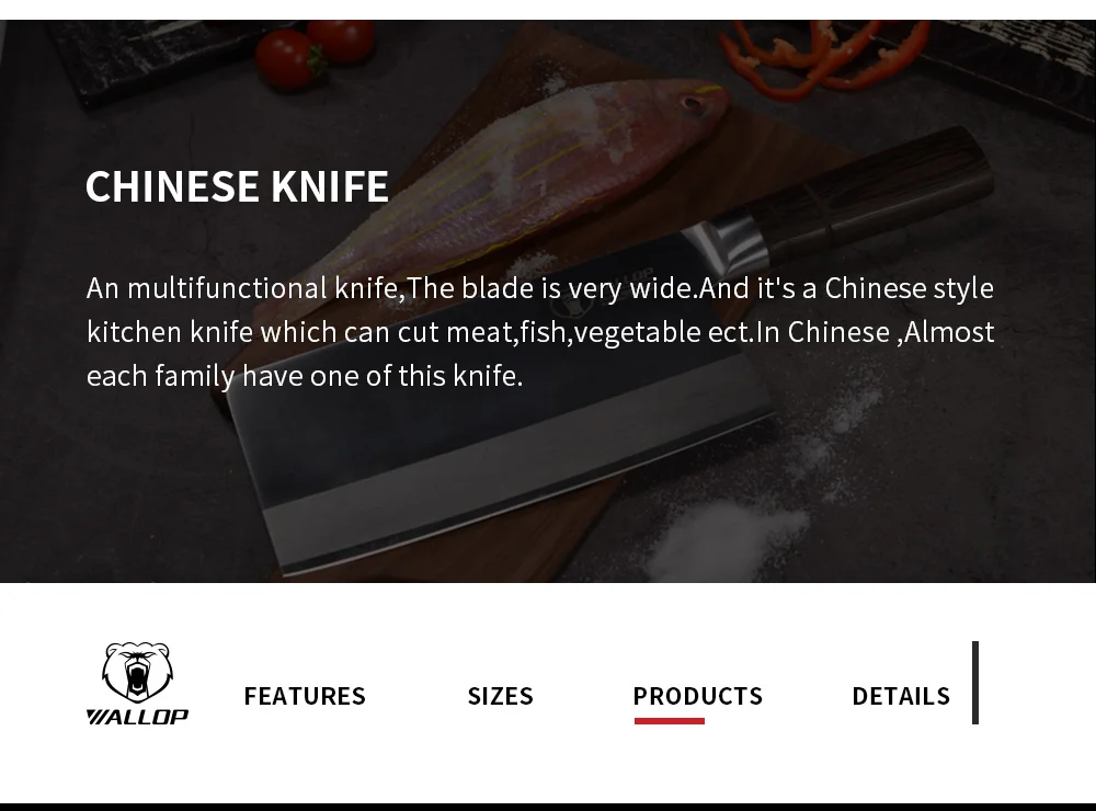 chinese knife japanese knife fish knife damascus knife vegetable knife cooking toos_13