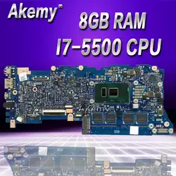 AKemy UX305LA материнская плата для ноутбука I7-5500 процессор 8 ГБ оперативная память для ASUS UX305L UX305LA тесты материнская плата UX305LA тесты 100% ok