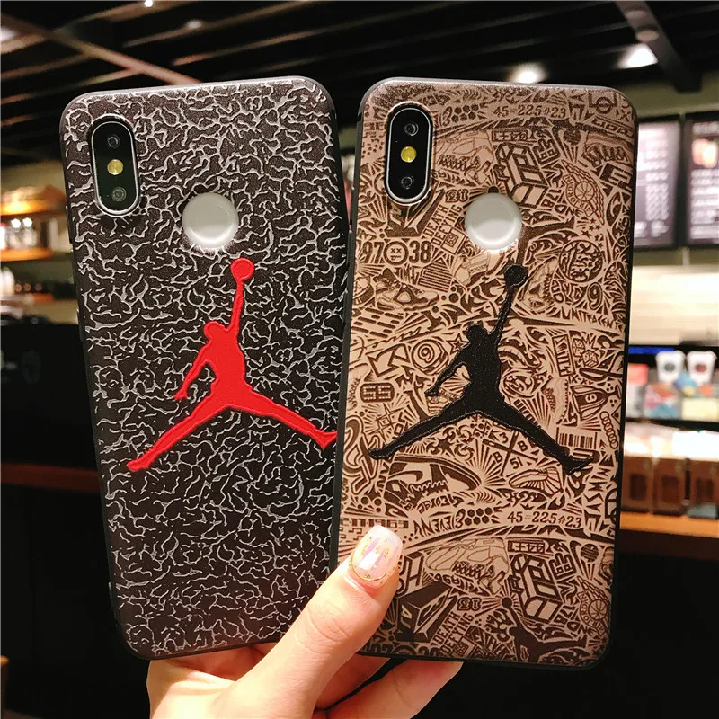 

Soft Silicone Case for Xiaomi Mi 9 8 Mi9 Mi8 A2 A1 Cover Air 23 Michael Jordan Redmi Note 7 6 5 Pro 5A Prime 4X Phone Case