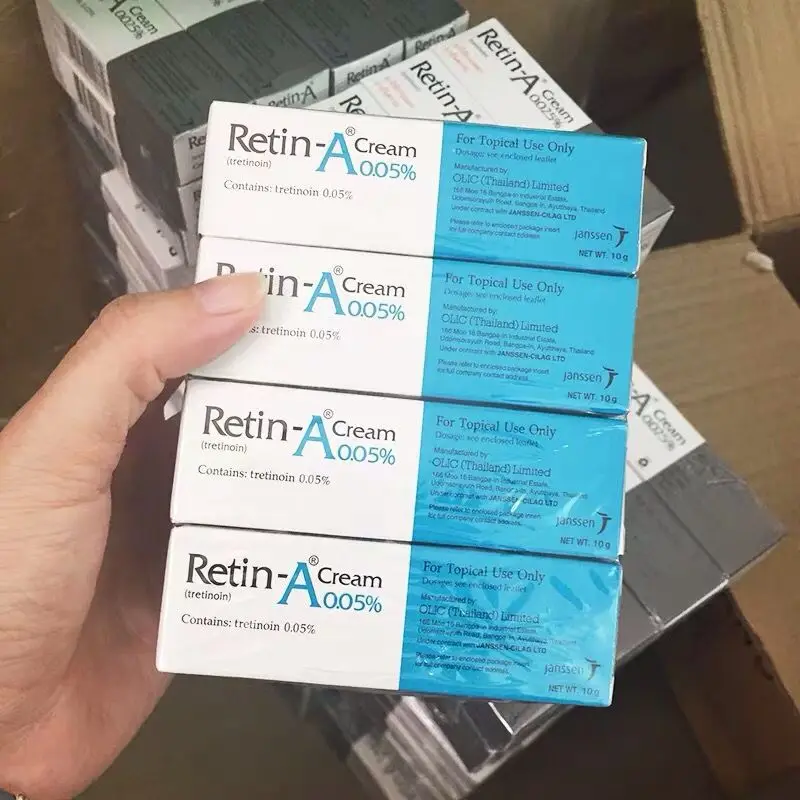 

Thailand Original Retin-A Cream 0.05% 10g Acne Scar Removal Cream Skin Repair Face Cream Acne Spots Acne Treatment Blackhead Whi