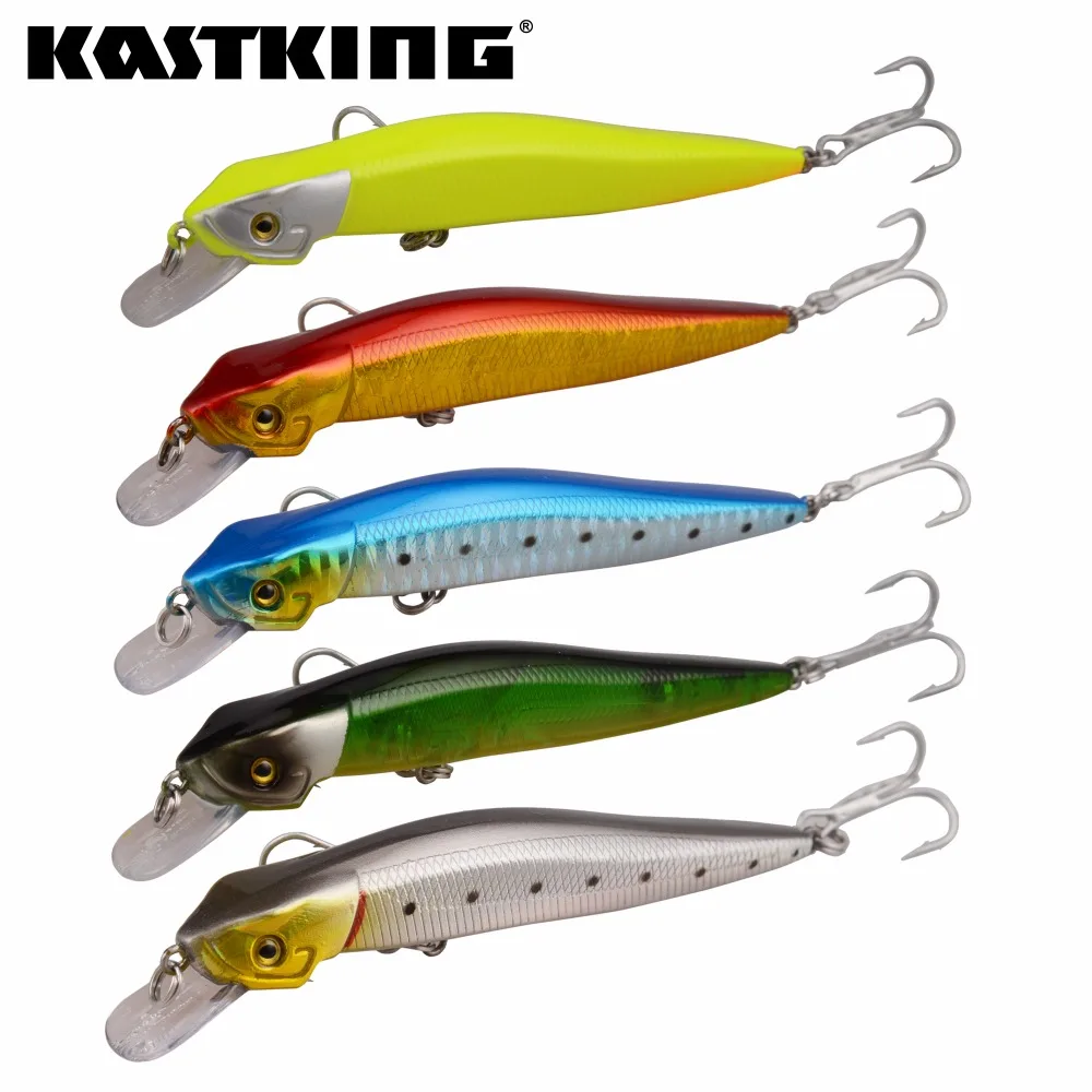 

KastKing 5pcs/set 13.9g 105mm Hard Crankbait Swimbait Lifelike Fishing Lure Fishing Wobbler for Lake River Baits