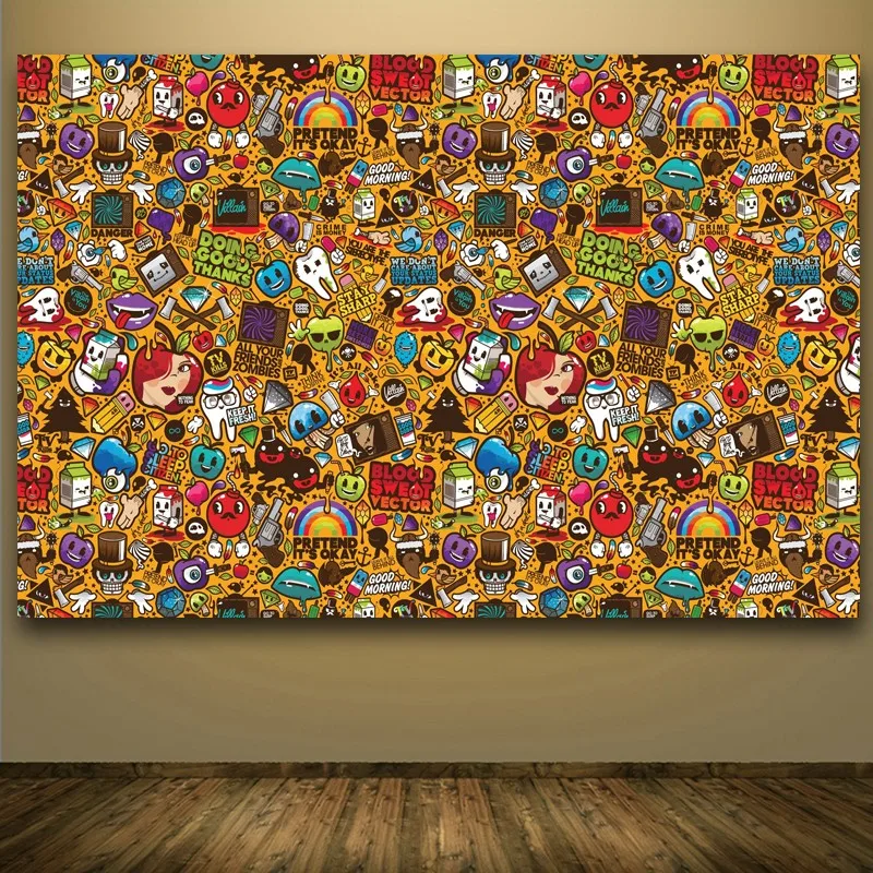 Pop Art Wall Stickers And Pictures Home Decor Modern Andy Warhol