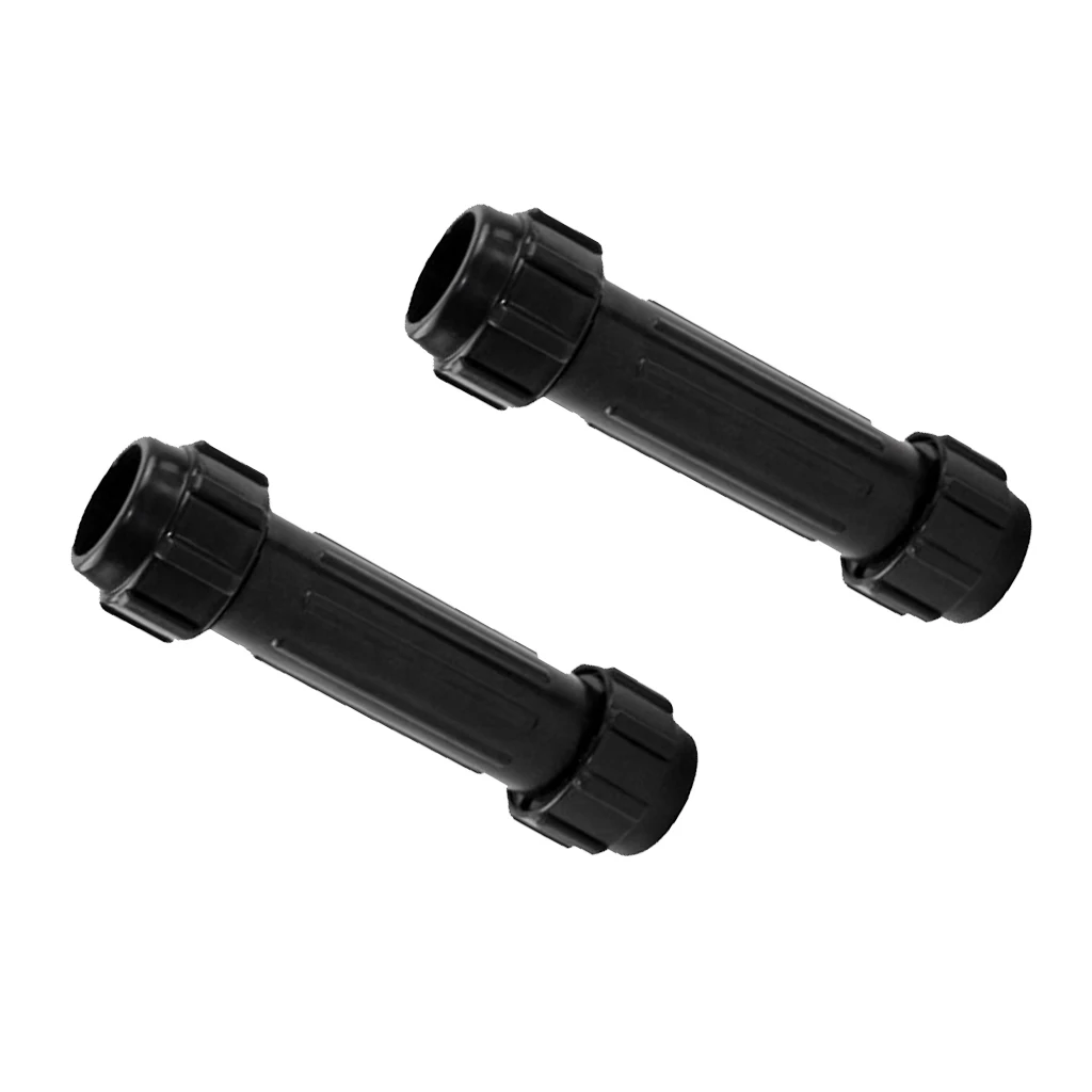2 Pieces / Set SUP Paddle Connectors Screw Joint Replacement for Kayak Fishing Boat Canoe Inflatable Boat Oars Accessories