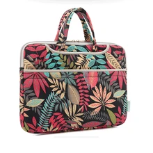 

Canvas Laptop Sleeve Handbag Notebook Pouch For Dell HP Asus Lenovo Macbook Pro Reitina Air Xiaomi 15.6 Laptop Sleeve Case