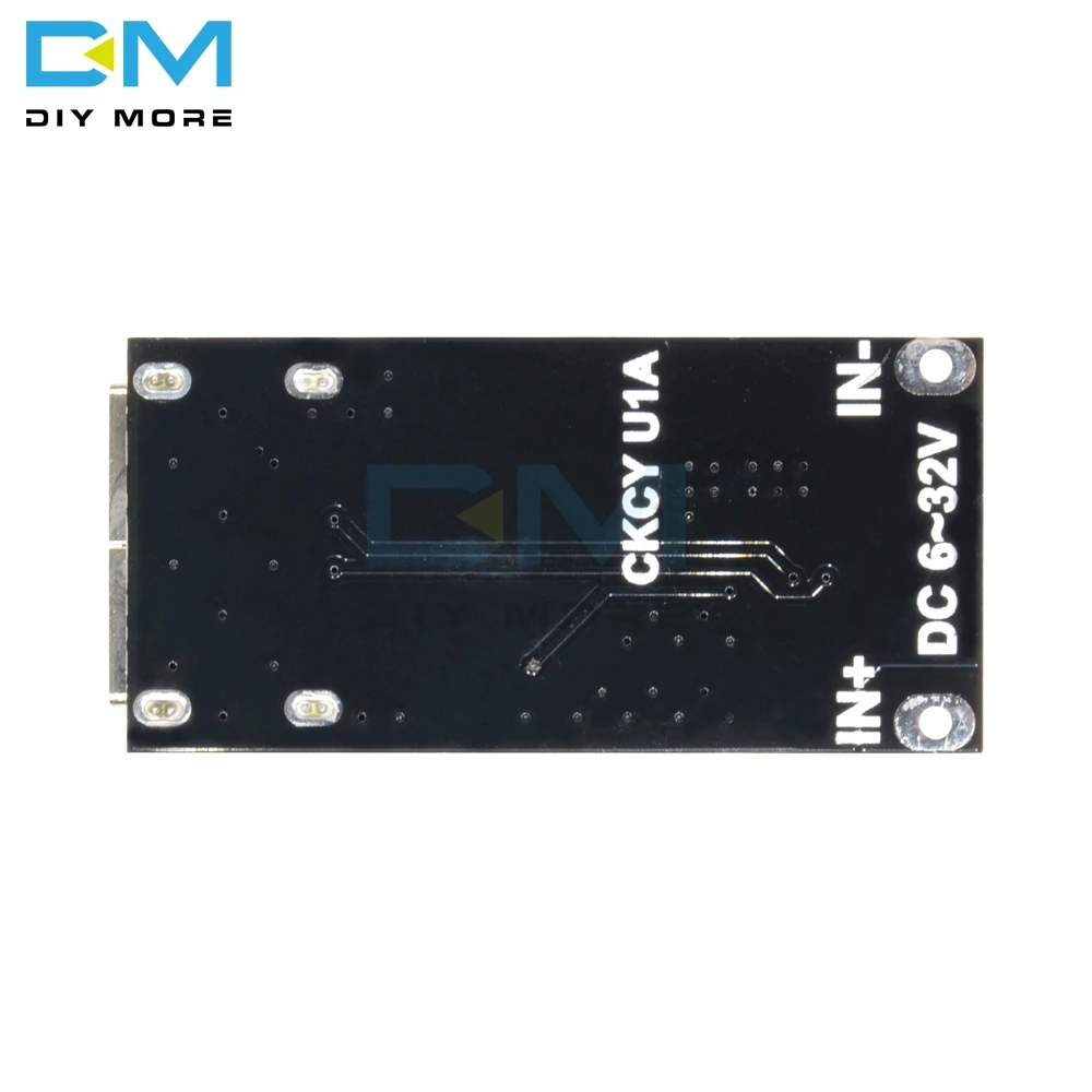 USB конвертер QC3.0 QC2.0 понижающий модуль зарядки 6 32 В 9 12 24 для быстрой 3 в 5 печатная