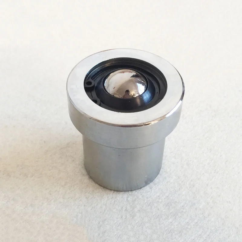 

4PCS Precision Conveying Steel Universal Ball Wheels Spring Damping Transfer Wheels Bull Eye Ball Casters Runners Load 70KG/PCS