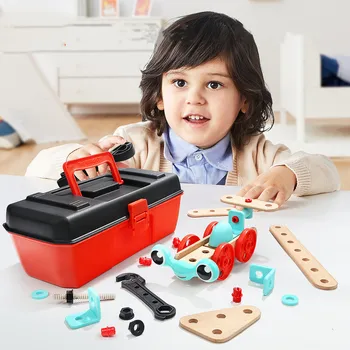 

Puzzle toy children's nut combination unpack kit, screw screw disassemble assembly baby toy