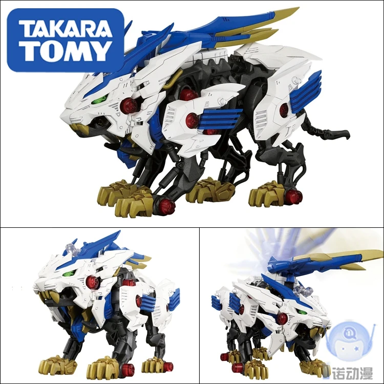 TOMYAssembled 11195 Soss техника зверь ZOIDS дикий лев тигр длинный Лев ZW01 ПВХ фигурка Сборка