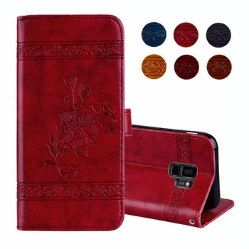 

20pcs/lot Free shipping Wax pattern 2 card+photo frame leather skin cover case for Samsung Galaxy A8 A8 plus 2018 wallet case