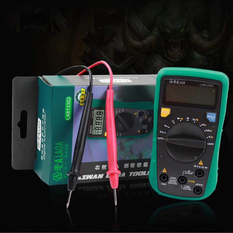 LAOA LCD профессиональный автоматический цифровой мультиметр Multimetro цифровые