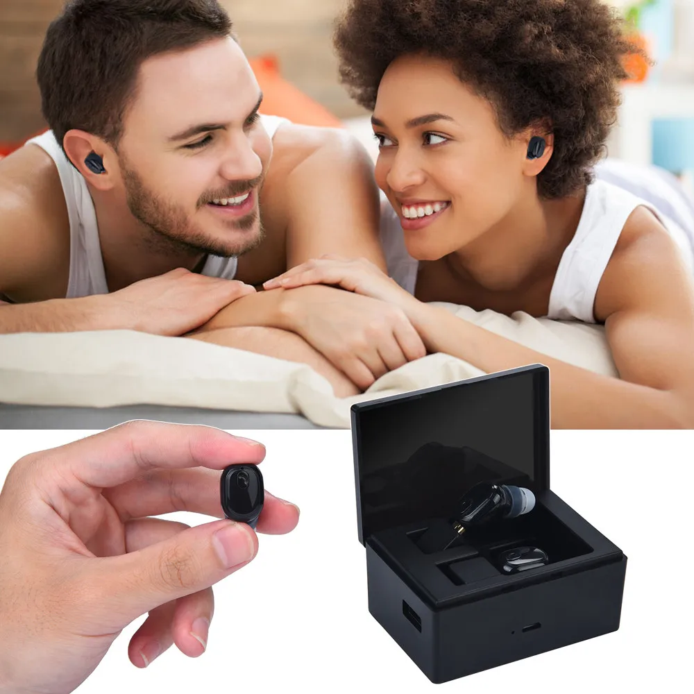 Twins Беспроводная Bluetooth 4 2 стерео гарнитура мини наушники вкладыши Наушники