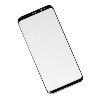 

10pcs/lots S8 Plus Front Outer Screen Glass Lens For Samsung For Galaxy S8 Plus G950 G950F G955 Front Screen LCD Glass Lens