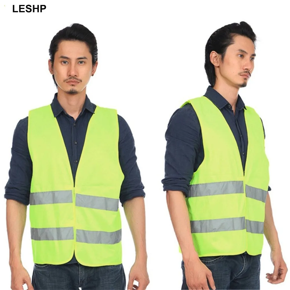 

Yellow Green Protest Vest Universal Vest Reflective Vest Waistcoat Reflective Work Clothes Provided Special Clothes Safety Vest