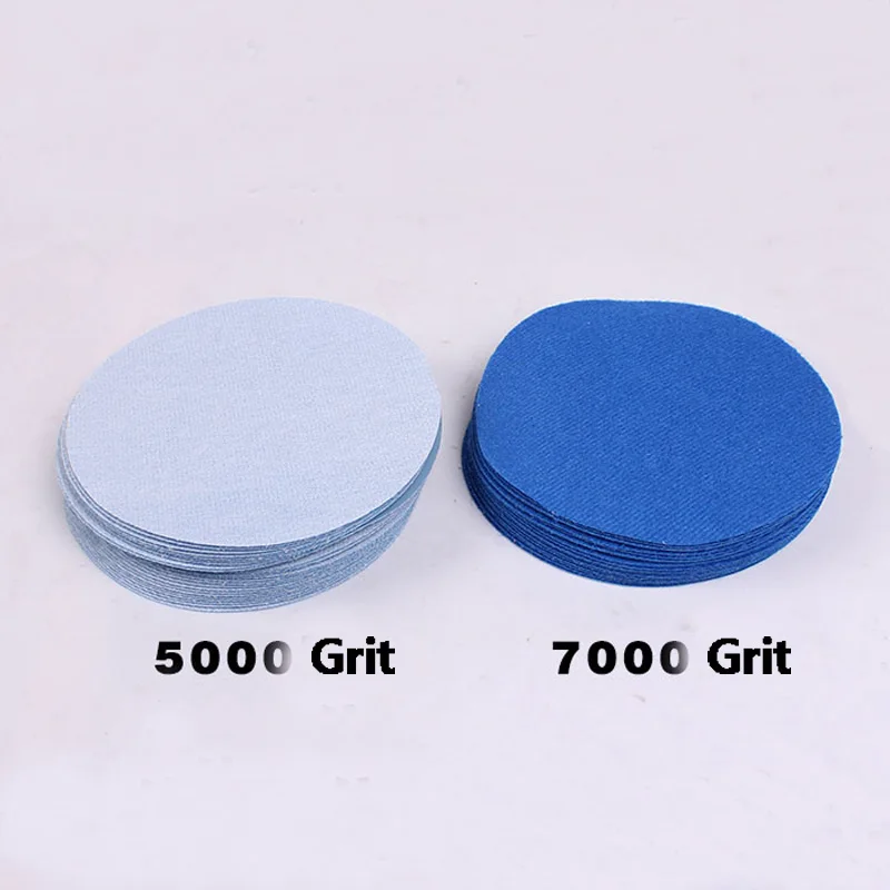 7 inches 180mm 20pcs Sandpaper disc Self adhesive sandpaper sheet
