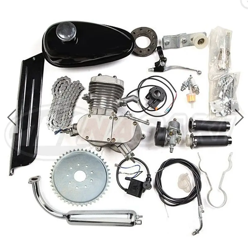 

new 80CC 2 Times 47 MM Motorized Bike Engine Kits With 2L Engine Fuel Tank