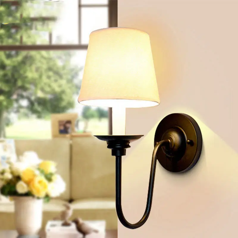 Modern Loft LED E27 Rustic Fabrics Bed Bedroom Corridor Toilet Store