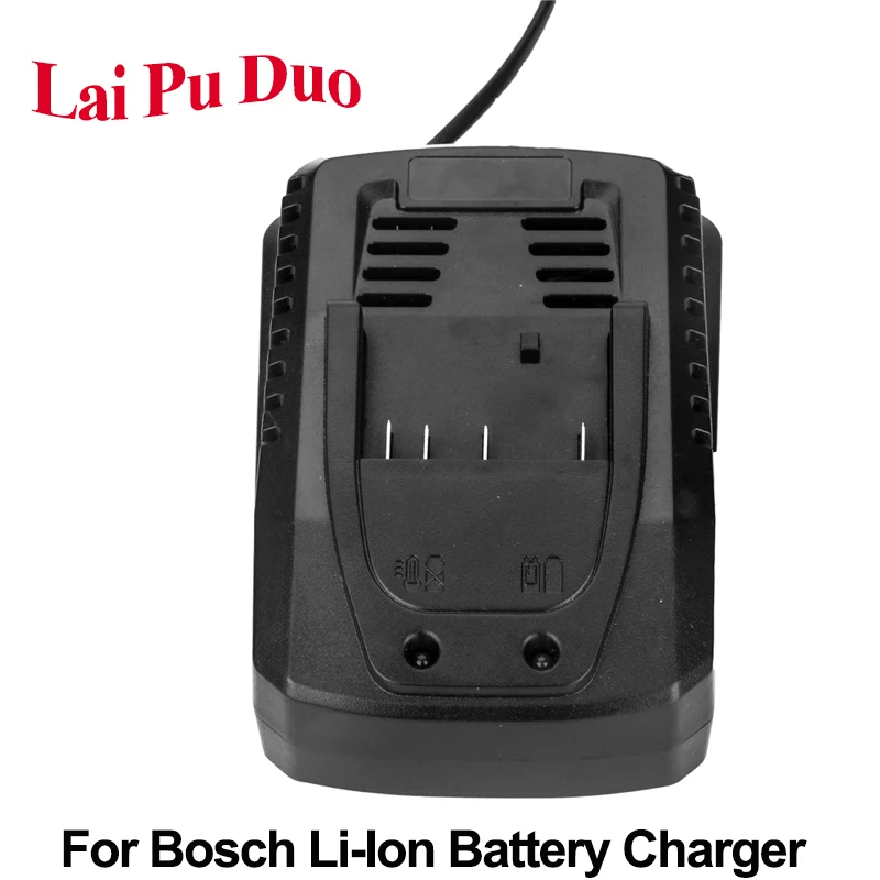 

For Bosch 14.4V- 18V Li-ion Battery Charger For BAT609 BAT609G BAT618 BAT618G 2607336236 Electrical Drill Power Tool Batteria