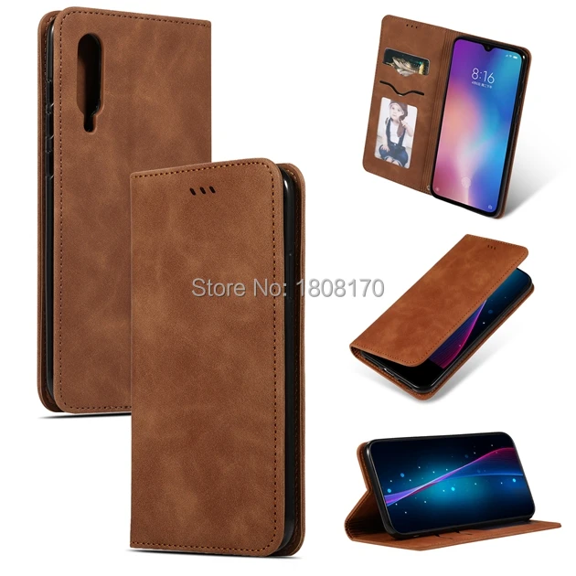 Кожаный флип-чехол на магните C-Ku для Huawei P30 pro P20 Mate20 Honor 10 Lite Oneplus 6T 7 Чехол-книжка с