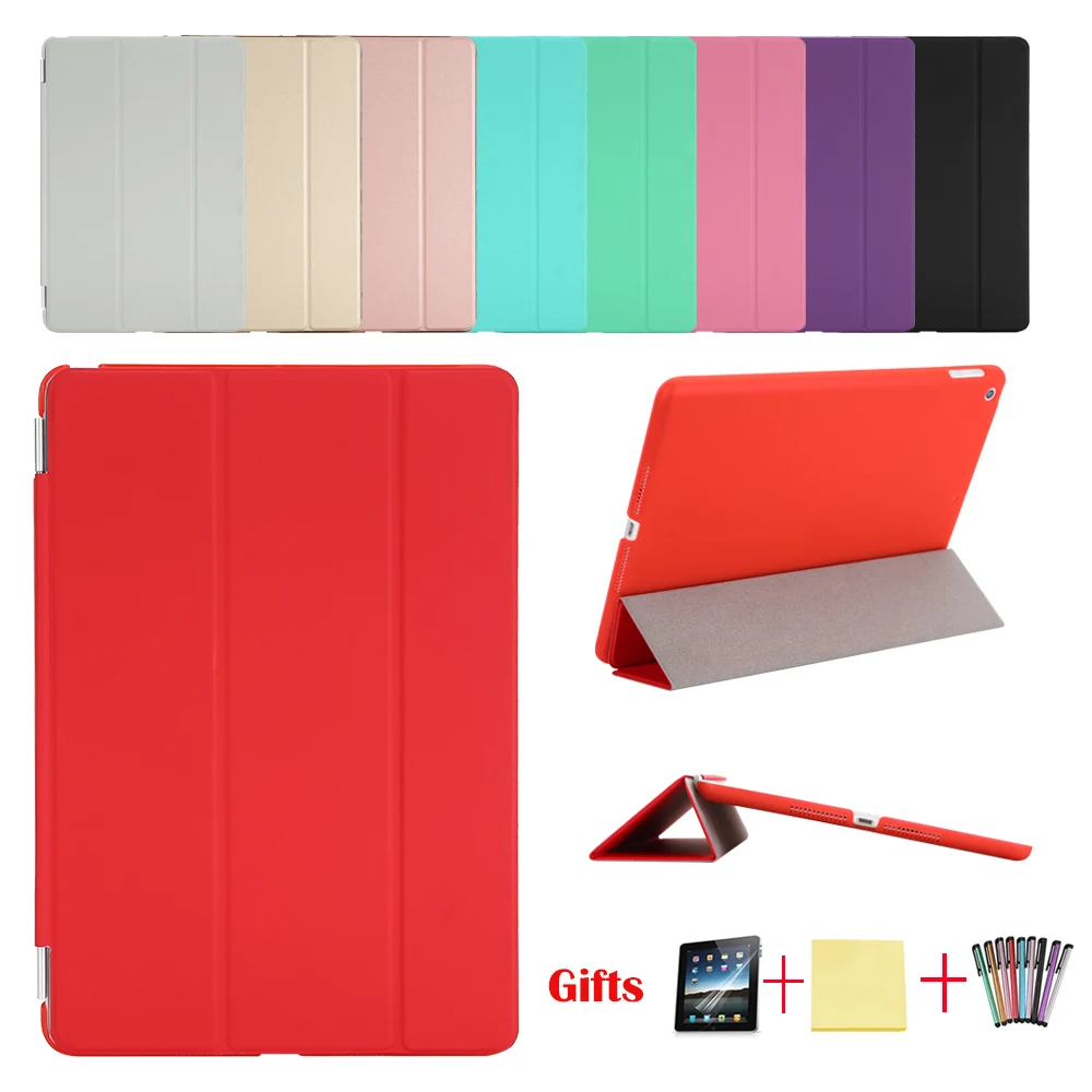 

For iPad 2018 Case,Smart Cover for New Apple iPad 5th Generation 2017 9.7 inch Magnetic PU Leather Cover with Back Hard Case