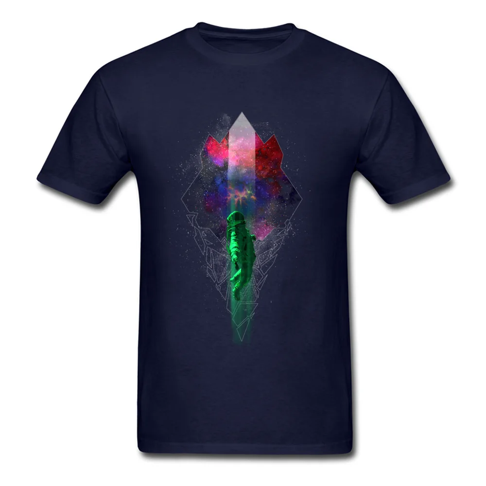 The Lost Cosmic Scout Mother Day Pure Cotton Crewneck T Shirt Short Sleeve Casual Sweatshirts Brand New Family Tshirts The Lost Cosmic Scout navy