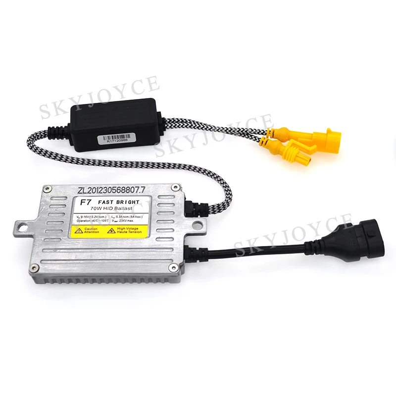 SKYJOYCE AC 12 в 70 Вт быстрый запуск оригинальный DLT F7T HID Тонкий Балласт реактор F7