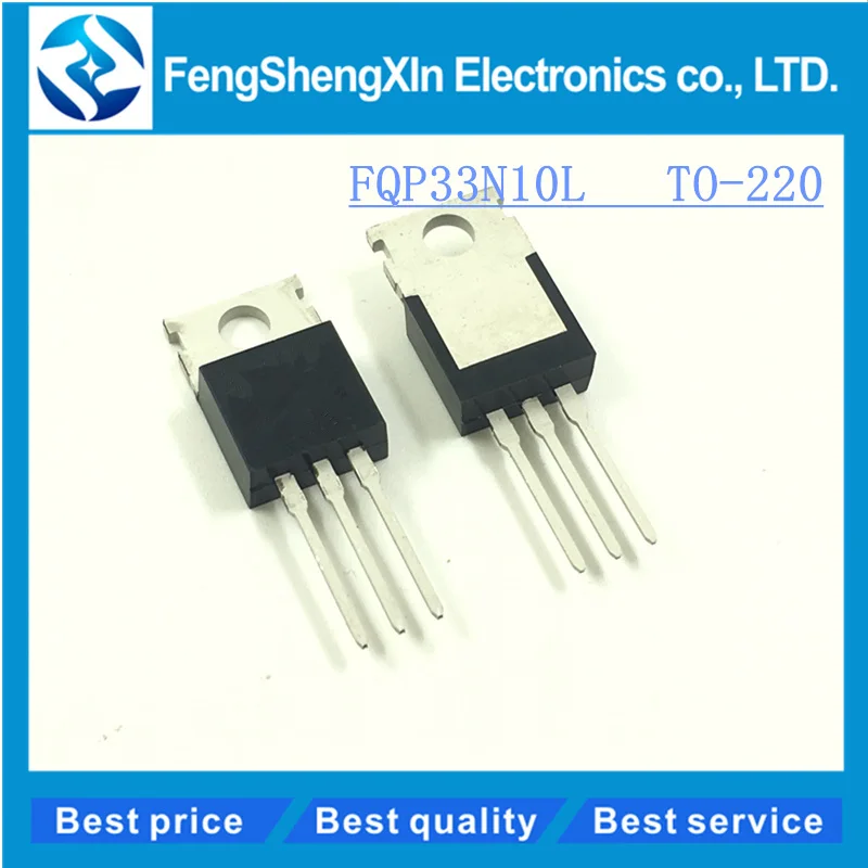 10Pcslot Fqp33N10 Fqp33N10L 100V 33A N Channel Mosfet Transistor To 220 huismerk kopen in de aanbieding