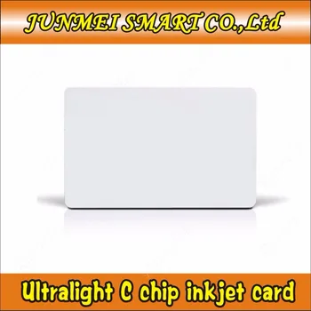 

200pcs RFID card 13.56MHZ Ultralight C chip ISO14443A NFC card inkjet PVC Card for Epson Canon Inkjet Printer