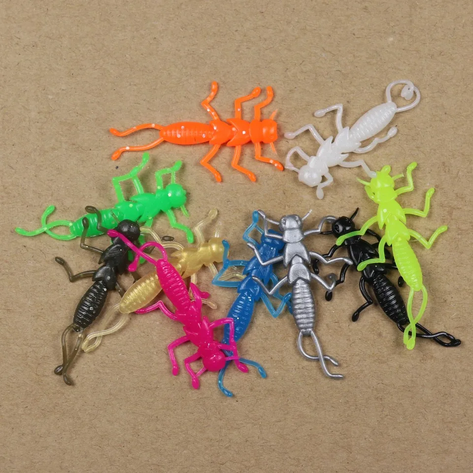 Leurre nymphe Stonefly 5 pièces pour appât de pêche en eau