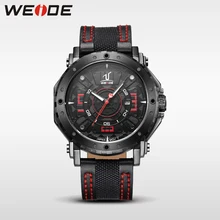 WEIDE luxury brand leather strap quartz shock resistant electronic auto date complete calendar sports clock wrist watch for man weide clock luxury quartz watches men white sports electronic watch leather strap watchbands mehanical hand wind water resistant