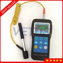 KH190 настоящий цветной ЖК-дисплей Портативный твердомер с HL HB HRB HRC HRA HV HS дюрометр 360 градусов измерительное направление
