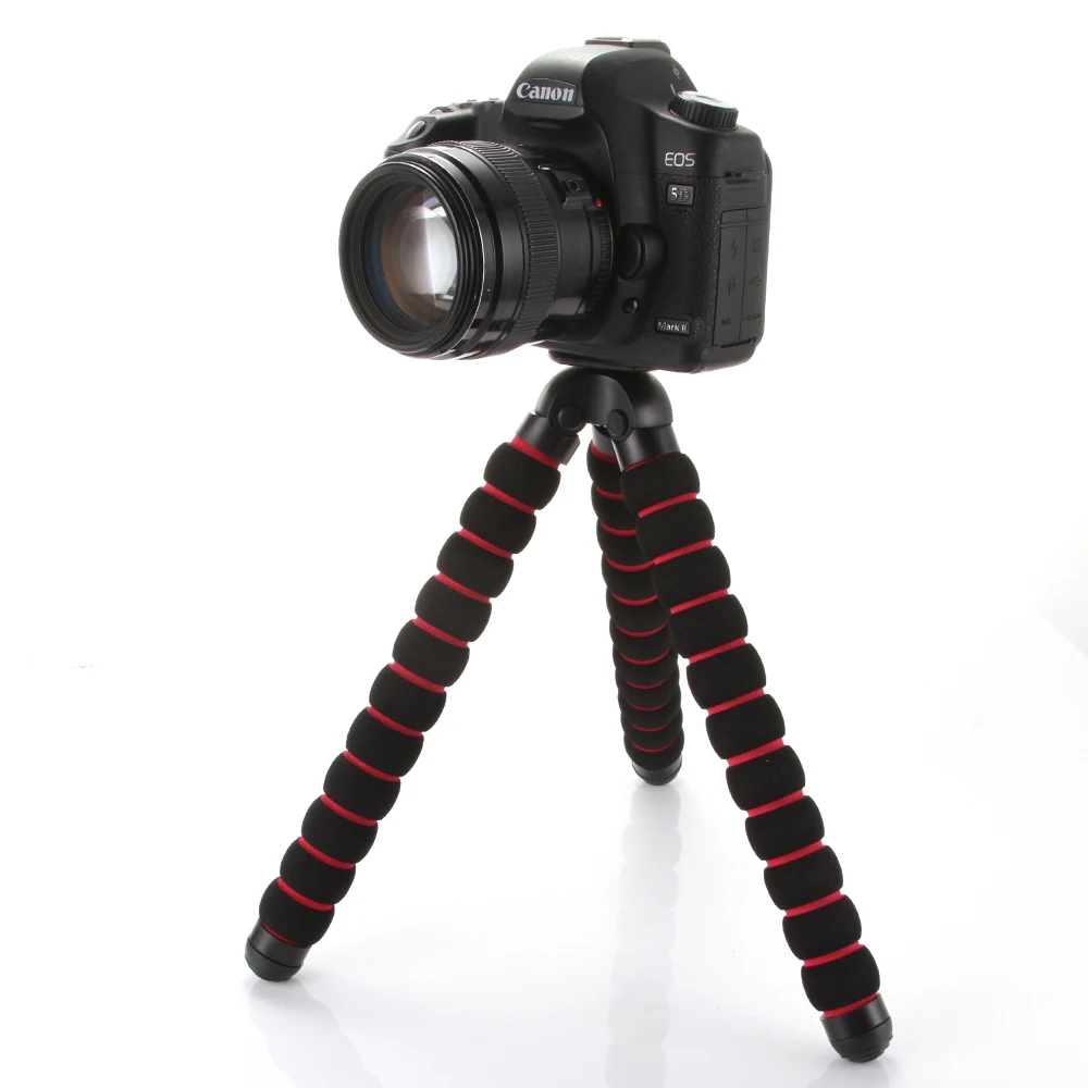 Large Octopus Spider Flexible Tripod DSLR Camera DV Stand 1 4 3 8 Screw Mount