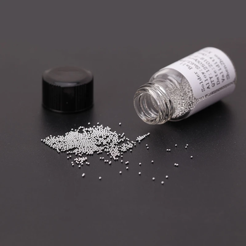 7 Bottles Of 12.5K Soldering Ball Lead Solder Ball Set For BGA Reballing Stencil