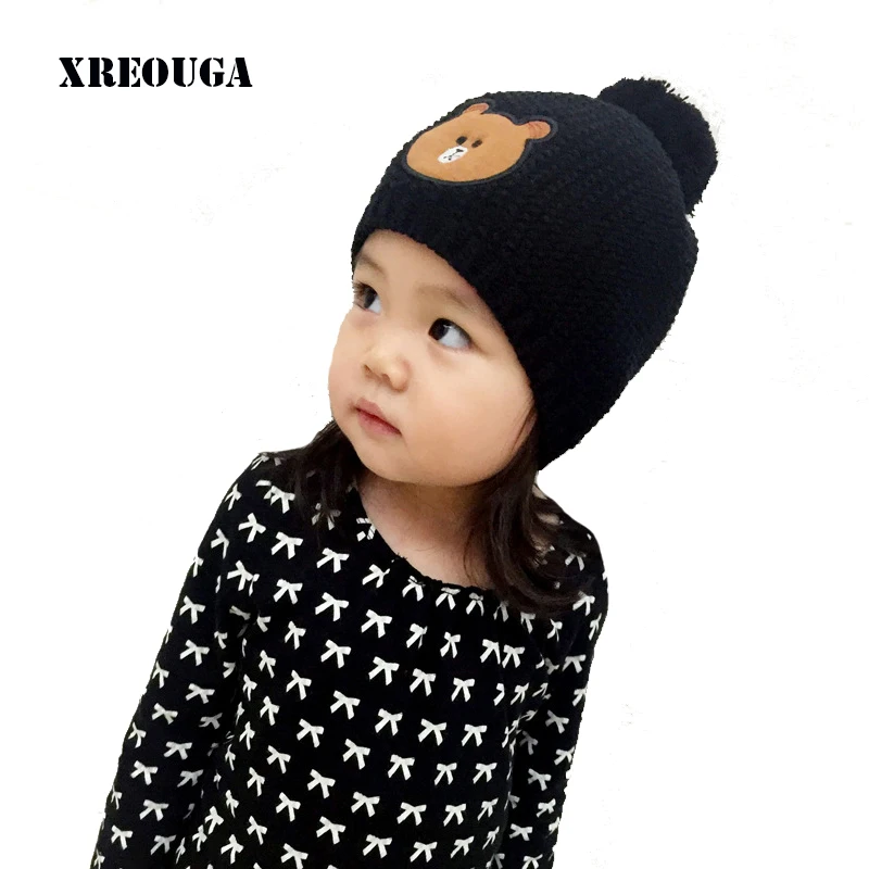Yellow Red Kids Cute Watermelon Spft Winter Wool Knitted Warm Cap