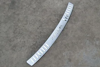 

Stainless Steel Rear Bumper Protector Sill plate accessories for kia carens 2012-2013