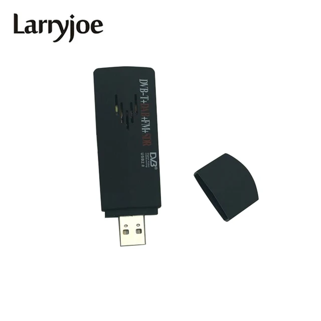 Larryjoe USB2.0 HDTV USB DVB-T Digital Stick Adapter Dongle TV Tuner with Remote Watch Record HDTV Digital Program on PC/Laptop