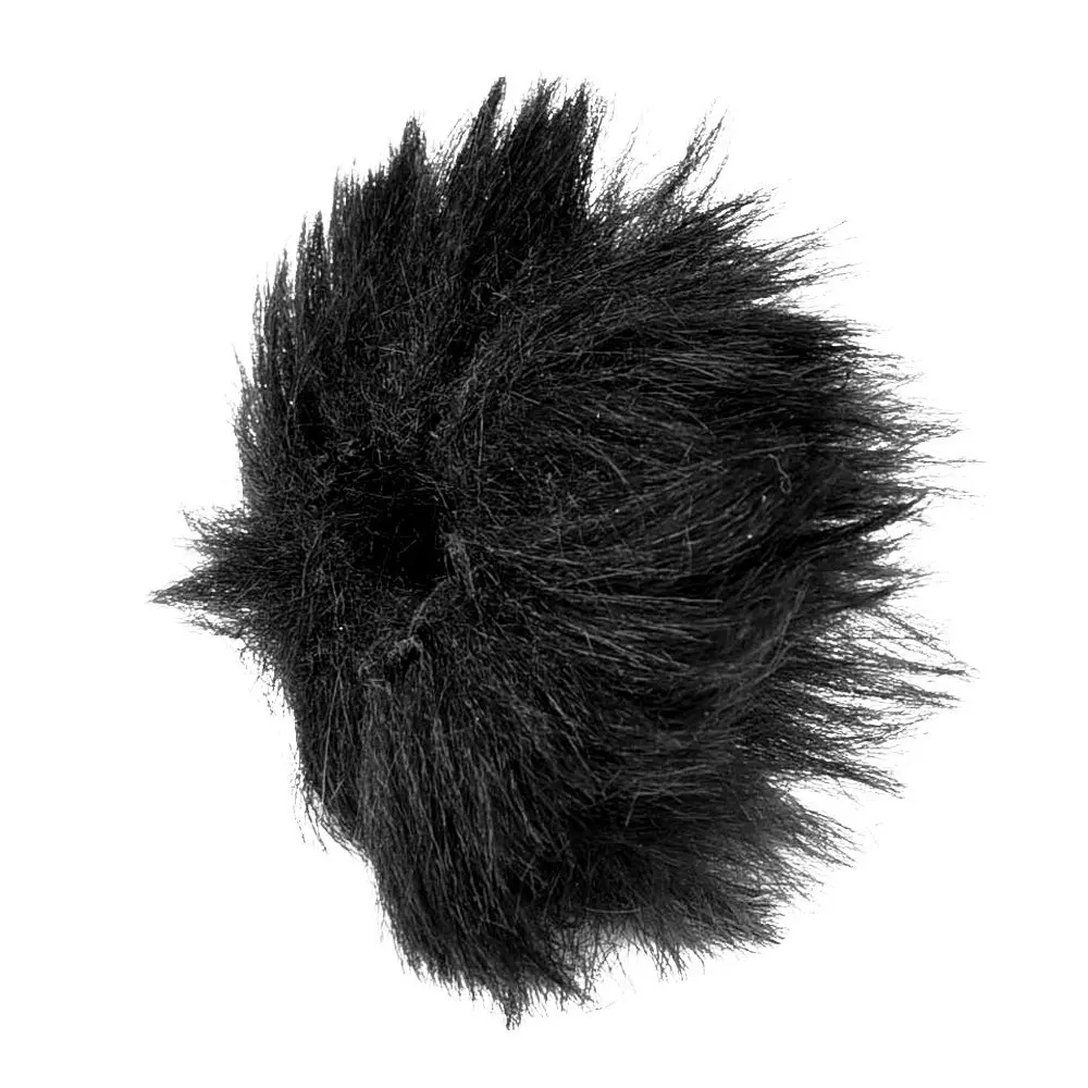 

Furry Lavalier Microphone Windscreen Muff for BOYA BY M1 M8C WM5 WM6 WM8 M40D M40C Microphones Saramonic UwMic9 UwMic10 - 2 Pack