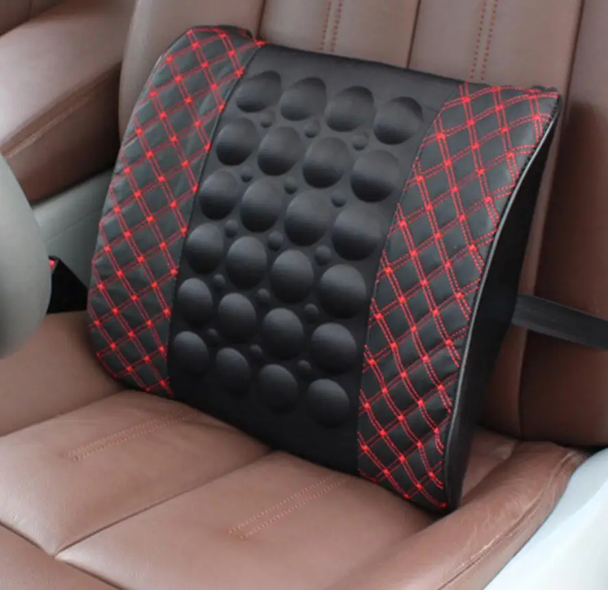 Hot Sales 1Pcs Car Electric Lumbar Support Vibration Support Massage