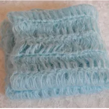 5 шт./лот(можно выбрать разные цвета, 60*30 см) вязаные одеяла для новорожденных Детский Душ подарок шерсть ангоры Детские фотографии реквизит