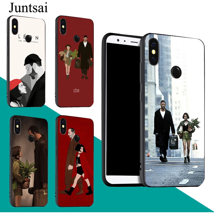 

Juntsai Leon The Professional Movie Case For Xiaomi Redmi S2 5 Plus 6A 6 Pro 4X Note 5 5A 7 Mi 9 8 6X Mix 2S Max 2 3 F1 Cover